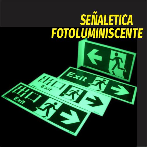 Diseño y fabricacion de señaletica industrial en poliestileno fotoluminiscente- Siem Editores.